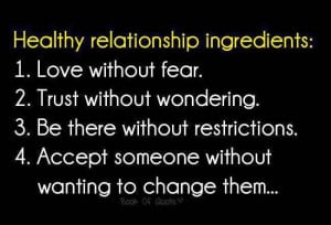 Healthy Relationship Ingredients
