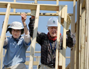 Jimmy Carter, Habitat for Humanity Supporter | Virtual Museum of ...