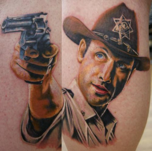 The Walking Dead tattoo