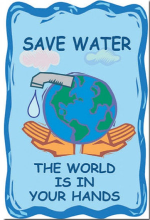 Best Slogan on Save Water-