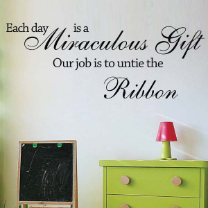 Every Day is Inspirational Wall Decals Quotes Vinyl Wall Decal Sticker ...
