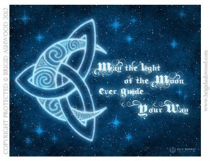 Celtic MoonWay - Pagan Wiccan Print - Brigid Ashwood. $15.00, via Etsy ...