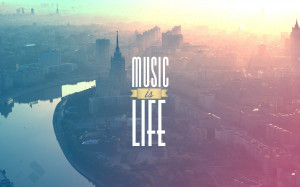 Music is Life Quotes | Animation desktop wallpapers
