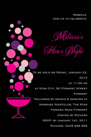 Anastasia Card w/ Magnet in Hot Pink - Impressive Invitations