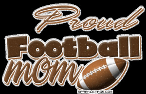 Proud football mom~Need this on a t-shirt in Lobo green & Christian's ...