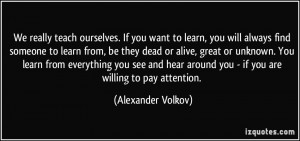 More Alexander Volkov Quotes