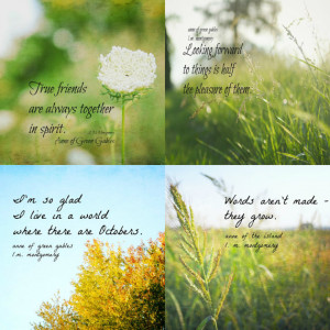 Anne Shirley Collage Green Gables Quotes Photography L M Montgomery ...