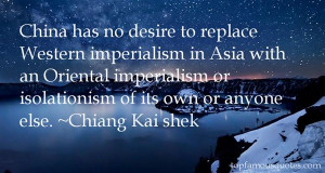 to replace Western imperialism in Asia with an Oriental imperialism ...