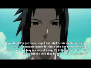 Heartless Sasuke Uchiha Quotes Video Clip