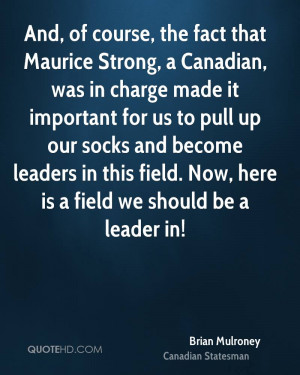 Brian Mulroney Quotes