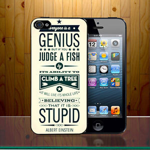 Fish-Climb-Tree-Famous-Albert-Einstein-Quote-Genius-Hard-Phone-Case ...