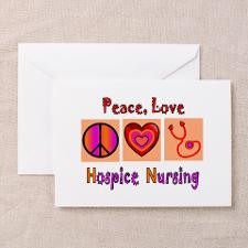 More Hospice Nursing Greeting Card for