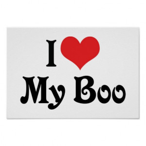 Love My Boo Poster