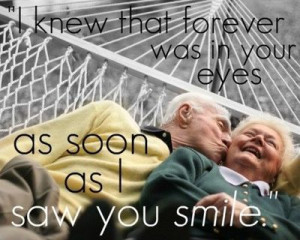 want to grow old with you