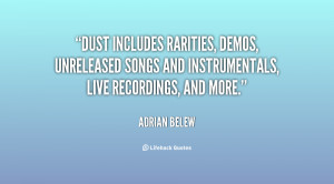 DUST includes rarities, demos, unreleased songs and instrumentals ...