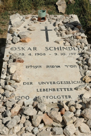 Das Grab von Oskar Schindler