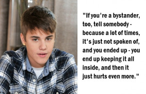 Quotes: #JustinBieber, who says he was bullied before becoming famous ...