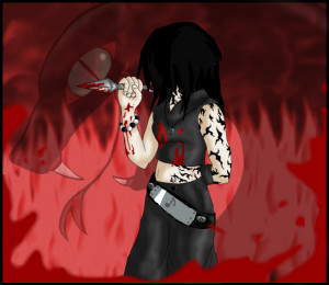 Curse Mark Anime Girl Photo