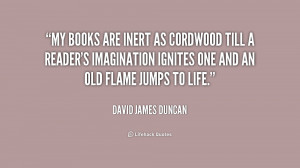 ... reader's imagination ignites one and an old flame jumps to life