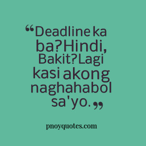 Tagalog Quotes amp Funny Pick Up Lines