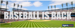 ... MLB opening day. These were grouped using the #OpeningDayDET hashtag