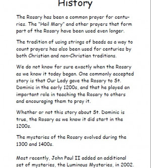 the rosary for children a guide and activity book use the rosary for ...