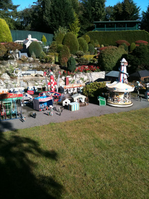 We arrived at Bekonscot model village and railway which was built in ...