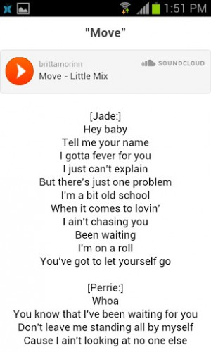 Little Mix Song Lyrics Via