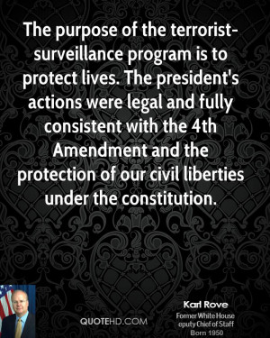 The president's actions were legal and fully consistent with the 4th ...