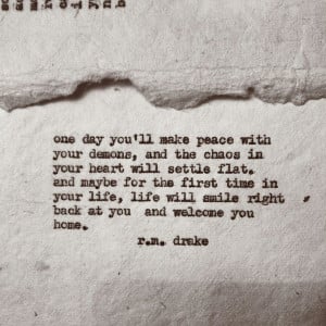 You are here: Home › Quotes › r.m. drake