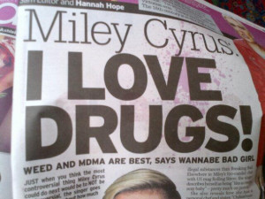 Miley Cyrus has taken it a step higher.
