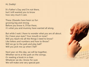 These Top Happy Father’s Day Poem From Unborn Child Are So Famous ...