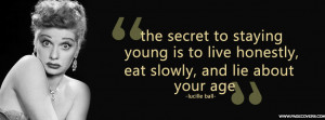 Lucille Ball The Secret To Staying Young Cover