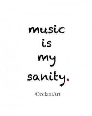able to find the rhythm of my heart when I have music.