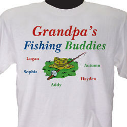 Fishing Buddies Personalized T-Shirt