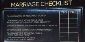 Do You Control or Abuse Your Spouse?