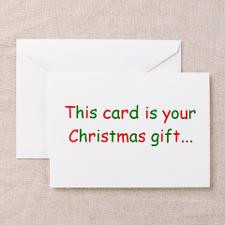 Sarcastic Christmas humor Greeting Cards (Package for