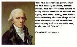 Jean baptiste lamarck famous quotes 2