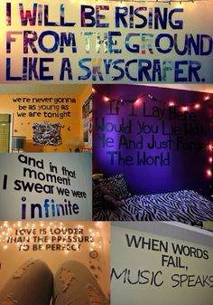 Tumblr room lyrics in the wall More