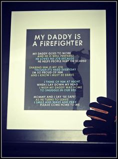 KEEP CALM AND BE A FIREFIGHTERS DAUGHTER Poster