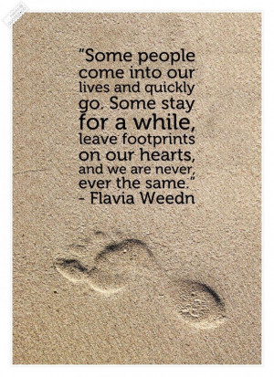 Footprints quote