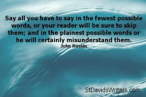 Ruskin quote