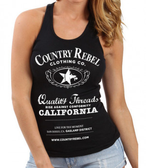 country rebel classic $ 36 95 racerback style tank 98 % combed and ...