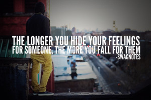hide feelings for someone swag quote about boys