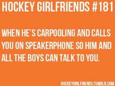 he cares thought, hockey girlfriend