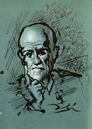Portrait of Freud,1937