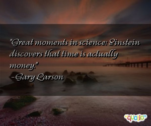 Great moments in science : Einstein discovers that time is actually ...