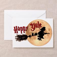 Happy Yule Greeting Cards for