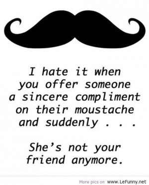 jokes quotes animals pictures Favim.com 585186 large We ♥ Mustache ...