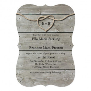 Tying The Knot Bridal Shower Invitation
